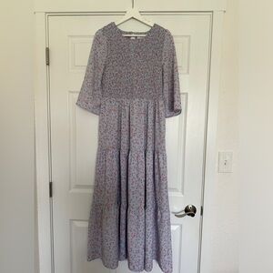 Mellóday floral maxi dress, size L